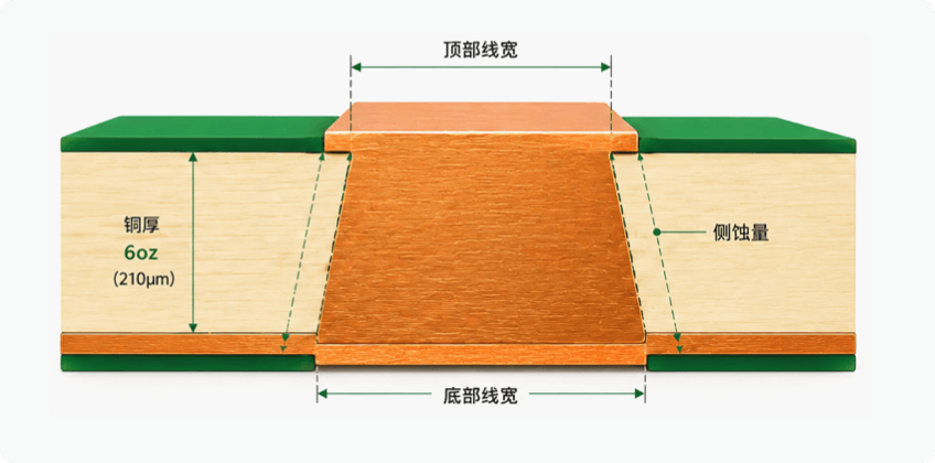 厚铜线路蚀刻